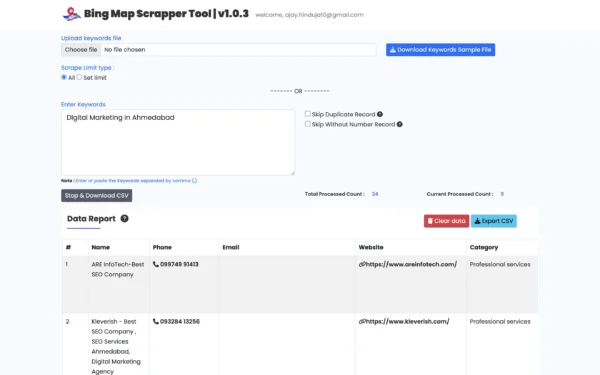 ⁠Bing Data Extractor - Image 3