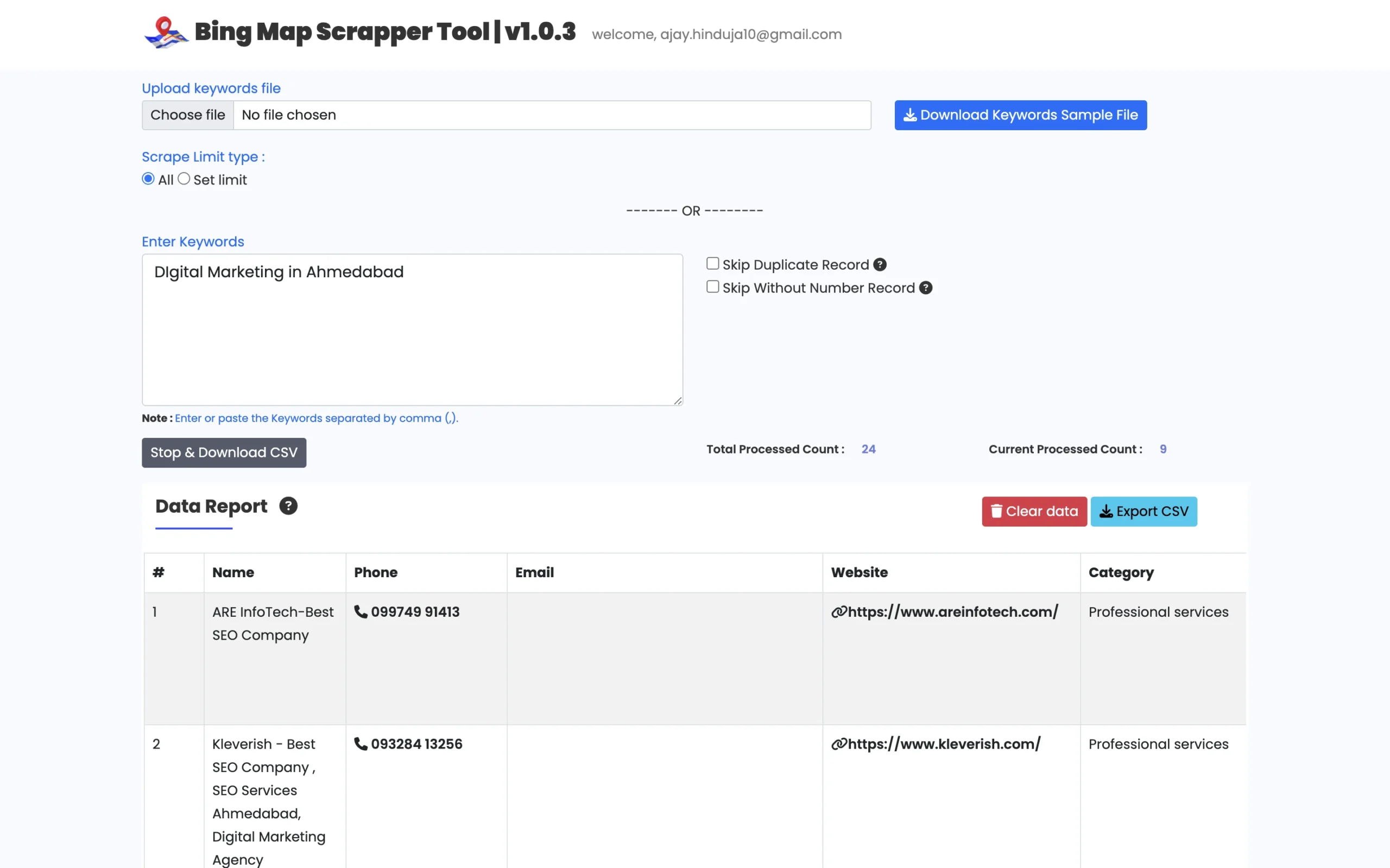 Bing Data Extractor - Image 2